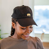 Custom Baseball Hats - Gold Charm - Lisi Lerch