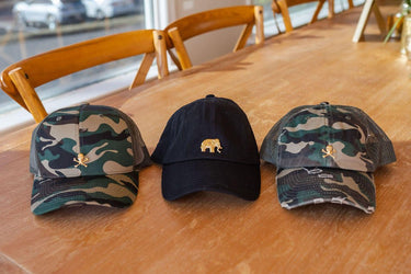Custom Baseball Hats - Gold Charm - Lisi Lerch