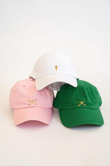 Custom Baseball Hats - Gold Charm - Lisi Lerch