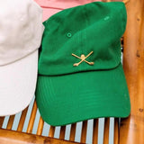 Custom Baseball Hats - Gold Charm - Lisi Lerch