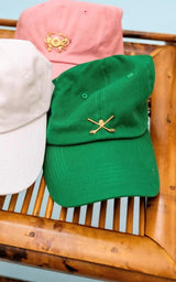 Custom Baseball Hats - Gold Charm - Lisi Lerch