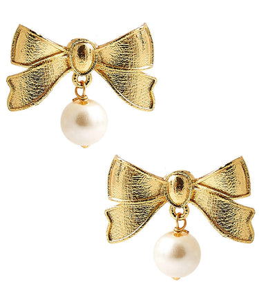 Lisi Lerch Enamel Bow Earring - Belle of the Ball 