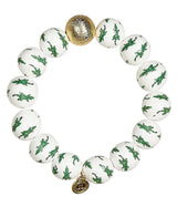 Lisi Lerch Georgia Beaded Bracelet - Gator - Gameday Collection 