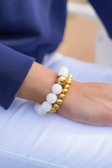 Lisi Lerch Georgia Beaded Bracelet - Quartz  (6 New Colors) 