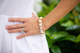Lisi Lerch Georgia Beaded Bracelet - Tiger - Gameday Collection  