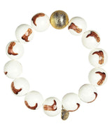 Georgia Cowboy Boot - Brown Boot & 2 Gold 14mm - Bracelet Bundle - Brooke Wright x Lisi Lerch Collection - Lisi Lerch