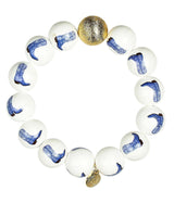 Georgia Cowboy Boot - Navy Boot & 1 Gold 14mm - Bracelet Bundle - Brooke Wright x Lisi Lerch Collection - Lisi Lerch
