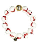 Georgia Cowboy Boot - Red, Black & 14MM - Bracelet Bundle Brooke Wright x Lisi Lerch Collection - Lisi Lerch