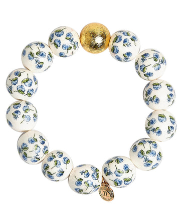 Lisi Lerch Georgia Hydrangea Beaded Bracelet
