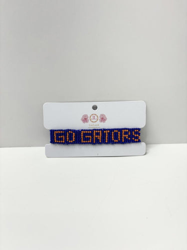 Lisi Lerch Go Gators - Beaded Bracelet 