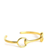 Gold Horse Bit Cuff - 18k Plated - Lisi Lerch