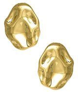 Lisi Lerch Golden Horizon - Earring Stud - 18k Gold Plated - Jess Fay Collection 