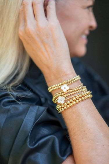 Lisi Lerch Hadley -  18k Gold Plated Beaded Bracelets 