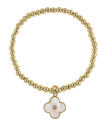 Lisi Lerch Hadley -  18k Gold Plated Beaded Bracelets 