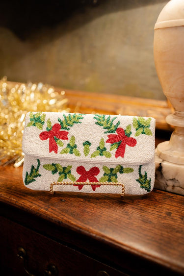 Lisi Lerch Holly Beaded Clutch 