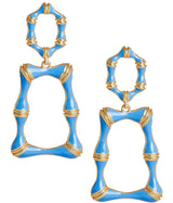 Lisi Lerch Jordan Enamel Bamboo Earring 