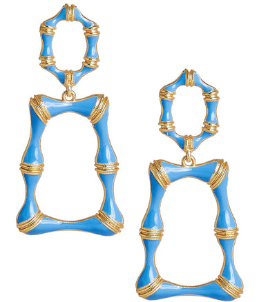Lisi Lerch Jordan Enamel Bamboo Earring 
