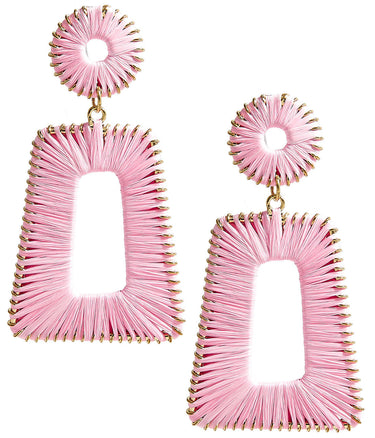 Lisi Lerch Jordan - Raffia Earring  