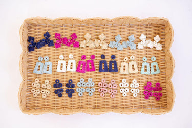 Lisi Lerch Jordan - Raffia Earring  