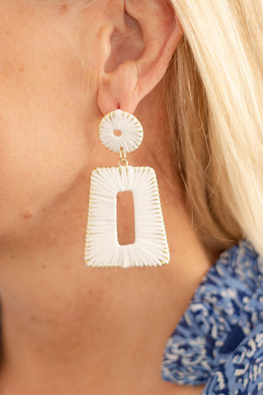 Lisi Lerch Jordan - Raffia Earring  