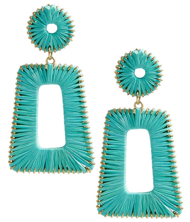 Lisi Lerch Jordan - Raffia Earring  