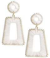 Lisi Lerch Jordan - Raffia Earring  