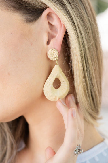 Lisi Lerch Kate - Raffia Earring  