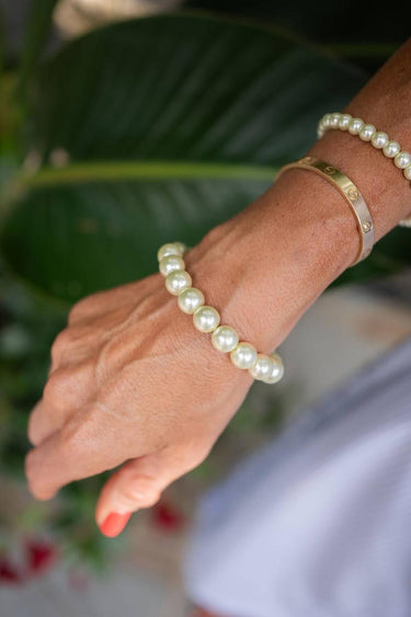 Lisi Lerch Krickett Pearl Bracelet Stack - Meeghan Mullin Bracelet  