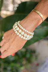 Lisi Lerch Krickett Pearl Bracelet Stack - Meeghan Mullin Bracelet  