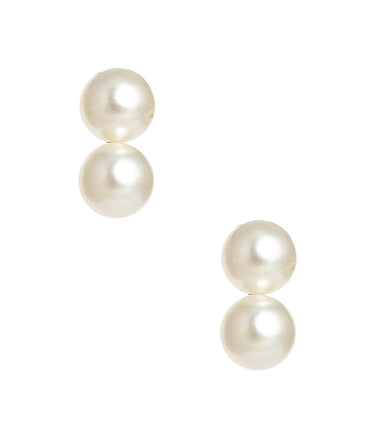 Lisi Lerch Large Belle - Double Pearl earrings - Belle of  the Ball 