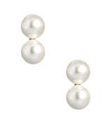 Lisi Lerch Large Belle - Double Pearl earrings - Belle of  the Ball 