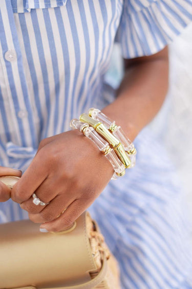 Lisi Lerch Logan - Bamboo Acrylic Bracelet  