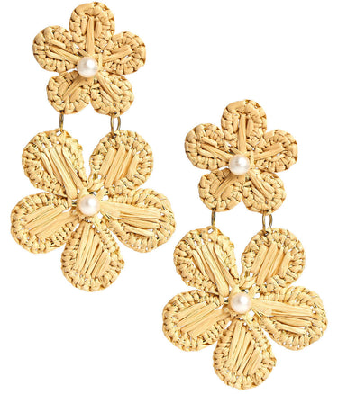 Lisi Lerch Marigold - Raffia Earring  