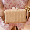 Lisi Lerch Mimi Pearl Top - Straw Clutch 