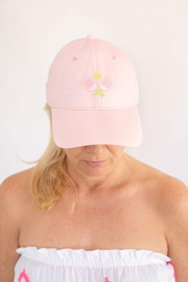 NeedlePoint Baseball Hat - Pickleball - Lisi Lerch