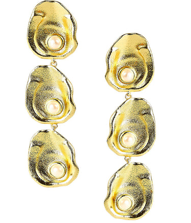 Lisi Lerch Oyster Triple - Earring