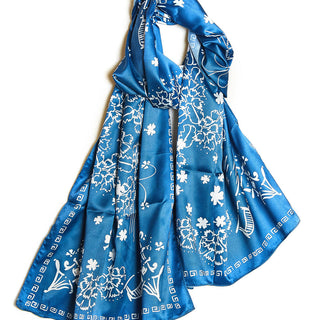 Lisi Lerch Pagoda - Silk Scarf - Large Rectangle Shape 