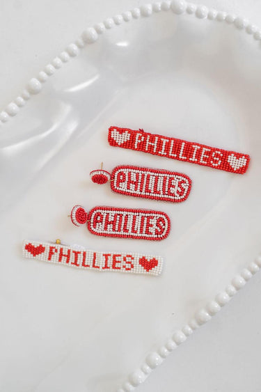 Lisi Lerch Phillies Beaded Bracelet 