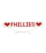 Lisi Lerch Phillies Beaded Bracelet 