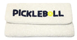 Lisi Lerch Pickleball White - Beaded Clutch 