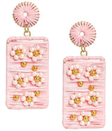 Lisi Lerch Royale Earring - Raffia - Amy Littleson 