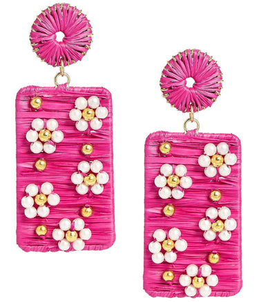Lisi Lerch Royale Earring - Raffia - Amy Littleson 