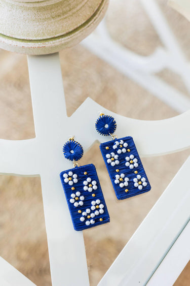 Lisi Lerch Royale Earring - Raffia - Amy Littleson 