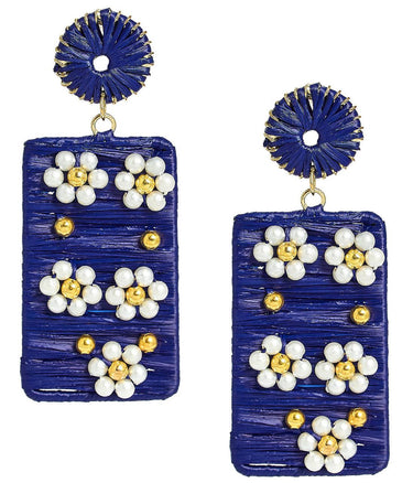 Lisi Lerch Royale Earring - Raffia - Amy Littleson 