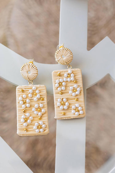 Lisi Lerch Royale Earring - Raffia - Amy Littleson 
