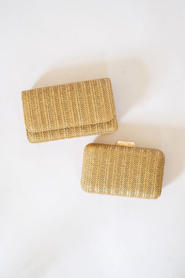 Lisi Lerch Ruby Gold Clutch 