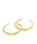 Lisi Lerch Skinny Bamboo Hoop - Gold 