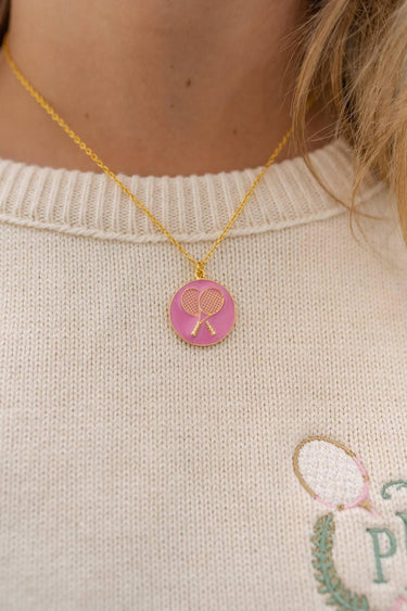Tennis Charm Necklace - Lisi Lerch