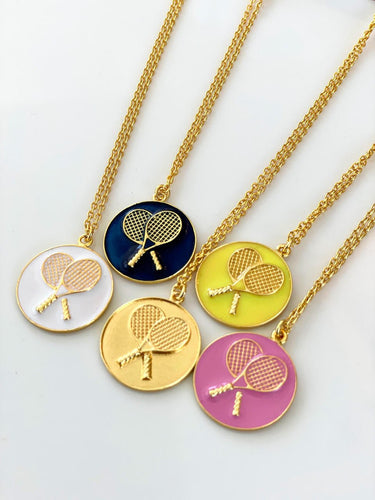 Tennis Charm Necklace - Lisi Lerch