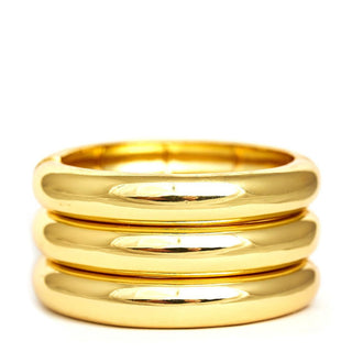 Lisi Lerch The Quinn - Gold Bangle - Meeghan Mullin x Lisi Lerch 
